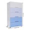 5 Drawer Dresser Chest Clothes Storage Modern Bedroom Closet Cabinet Plastic